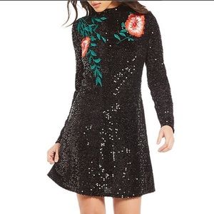 Gianni Bini shine bright sequin dress NWT